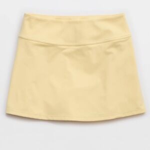 Aerie Yellow Mini Skirt